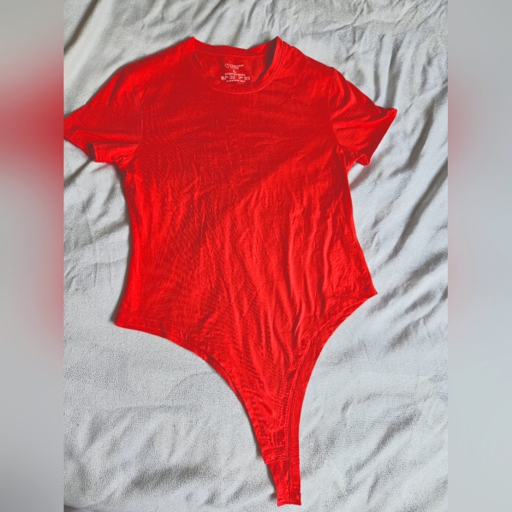 Red Body Suit